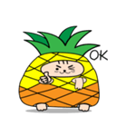 cat of Pineapple（個別スタンプ：5）