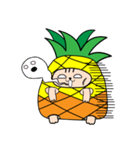 cat of Pineapple（個別スタンプ：13）