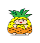 cat of Pineapple（個別スタンプ：14）