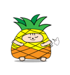 cat of Pineapple（個別スタンプ：17）