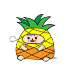 cat of Pineapple（個別スタンプ：22）