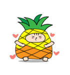 cat of Pineapple（個別スタンプ：33）