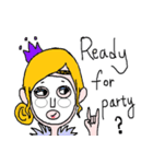 Mask Girl Fay（個別スタンプ：6）