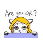 Mask Girl Fay（個別スタンプ：12）