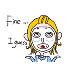 Mask Girl Fay（個別スタンプ：17）