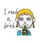 Mask Girl Fay（個別スタンプ：22）