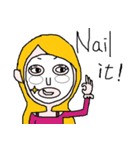 Mask Girl Fay（個別スタンプ：31）