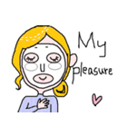 Mask Girl Fay（個別スタンプ：33）