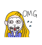 Mask Girl Fay（個別スタンプ：37）