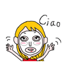 Mask Girl Fay（個別スタンプ：40）