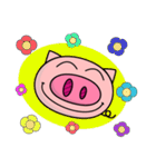 Wonka : pig's head and hands.（個別スタンプ：2）
