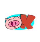 Wonka : pig's head and hands.（個別スタンプ：4）