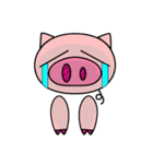 Wonka : pig's head and hands.（個別スタンプ：17）