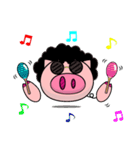 Wonka : pig's head and hands.（個別スタンプ：34）