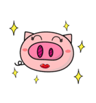 Wonka : pig's head and hands.（個別スタンプ：38）