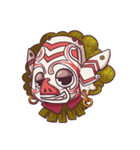 Hudoq The Forest Deity（個別スタンプ：14）