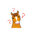 馬好きの馬好きによる馬好きの為のスタンプ（個別スタンプ：2）