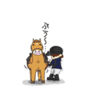 馬好きの馬好きによる馬好きの為のスタンプ（個別スタンプ：3）