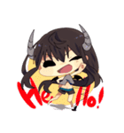 悪魔ちゃま（個別スタンプ：3）