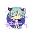 悪魔ちゃま（個別スタンプ：5）