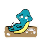 ブルーキノコ（個別スタンプ：3）