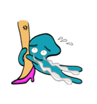 ブルーキノコ（個別スタンプ：9）