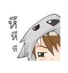 Boy little wolf（個別スタンプ：12）