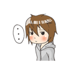Boy little wolf（個別スタンプ：21）