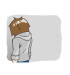Boy little wolf（個別スタンプ：31）