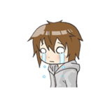 Boy little wolf（個別スタンプ：34）