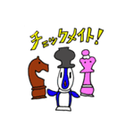 ペンギン紳士（個別スタンプ：3）