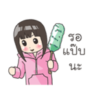 Girl little pig（個別スタンプ：26）