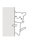 愉快な猫とアザラシ（個別スタンプ：14）
