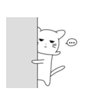 愉快な猫とアザラシ（個別スタンプ：15）