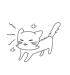 愉快な猫とアザラシ（個別スタンプ：25）