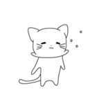 愉快な猫とアザラシ（個別スタンプ：28）
