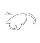 愉快な猫とアザラシ（個別スタンプ：32）