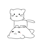 愉快な猫とアザラシ（個別スタンプ：39）