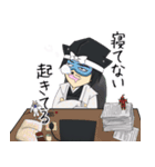 おぶにゃんと隠密御奉行衆（個別スタンプ：3）