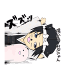 おぶにゃんと隠密御奉行衆（個別スタンプ：4）