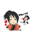 おぶにゃんと隠密御奉行衆（個別スタンプ：11）