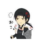 おぶにゃんと隠密御奉行衆（個別スタンプ：14）