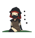 おぶにゃんと隠密御奉行衆（個別スタンプ：16）