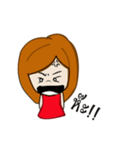 the Poker face（個別スタンプ：5）