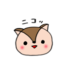 いつも一生懸命なしっぽりす（個別スタンプ：1）
