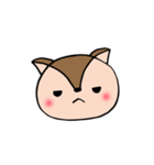 いつも一生懸命なしっぽりす（個別スタンプ：4）