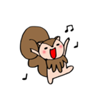 いつも一生懸命なしっぽりす（個別スタンプ：8）