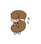 いつも一生懸命なしっぽりす（個別スタンプ：13）