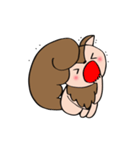 いつも一生懸命なしっぽりす（個別スタンプ：16）