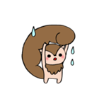 いつも一生懸命なしっぽりす（個別スタンプ：24）
